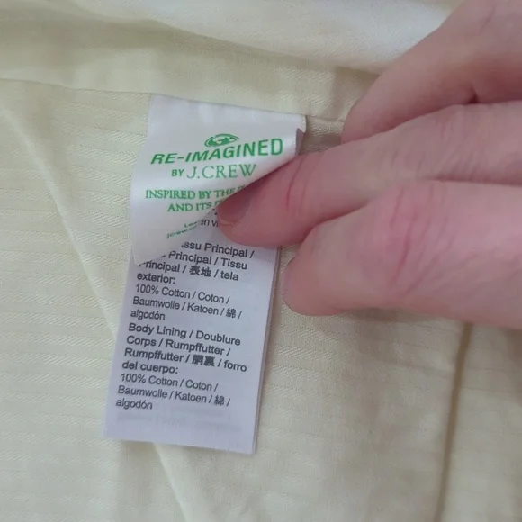 J. Crew Light Yellow Jacket - Picture 6 of 7